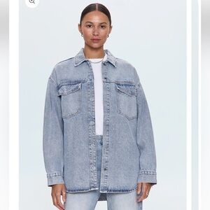 PISTOLA Denim Shacket, Brand new, Small